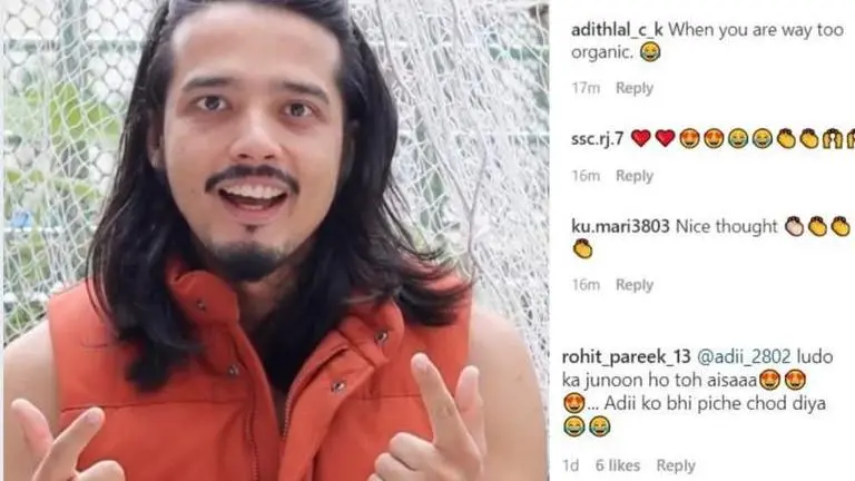 Viral 'organic Ludo' video shows RJ Abhinav playing game using vegetables & fruits ludo