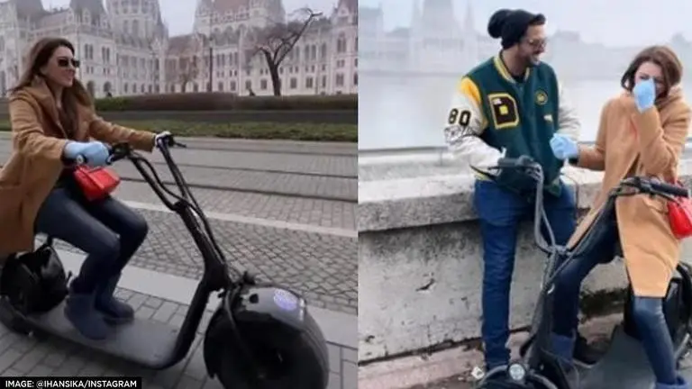 Hansika Motwani drops photos from her honeymoon in Europe with husband Sohael Kathuriya Hansika Motwani