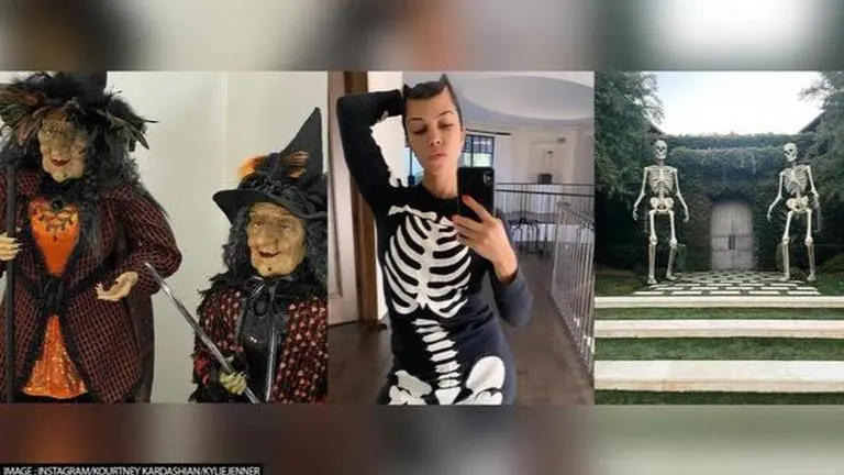 Kourtney Kardashian and Kylie Jenner gear up for Halloween; See pictures Kourtney Kardashian