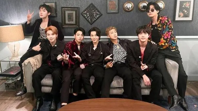 BTS' Desi fans rejoice as K-pop band greets with 'Namaste' in Indian style; Watch BTS