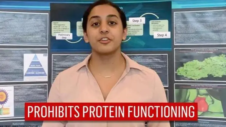 Texas: 14-year-old young scientist wins $25,000 for developing potential COVID treatment Texas