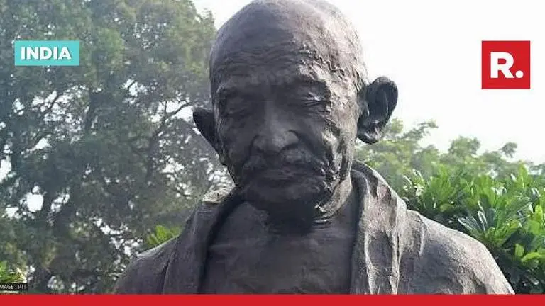 50-ft tall Mahatma Gandhi statue hits roadblock due to height, help sought from IIT Delhi Mahatma Gandhi
