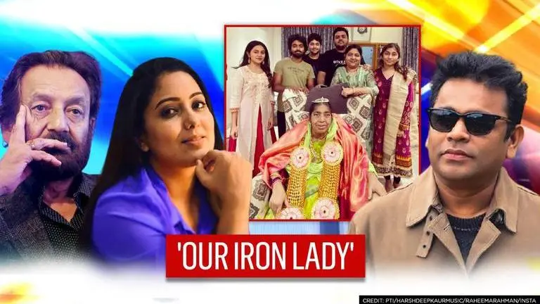 AR Rahman's kids pay tribute to Kareema Begum; Industry offers condolences Shekhar Kapur