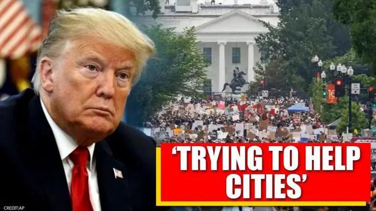 Donald Trump says over 200 arrested so far in connection with protests Donald Trump