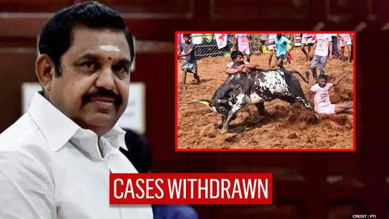 Tamil Nadu govt withdraws 308 cases against 26,460 people from 2017 Jallikattu protests Tamil Nadu