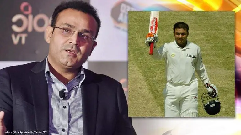 Virender Sehwag recalls smashing historic 309 vs Pakistan; shares a major 'coincidence' @StarSportsIndia/Twitter/PTI