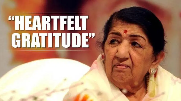Lata Mangeshkar back home after 28-day hospital stay for pneumonia, calls doctors 'angels' Lata Mangeshkar