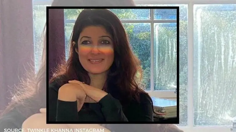 Twinkle Khanna calls herself 'rainbow girl' as she spots rainbow for second time this week Twinkle Khanna