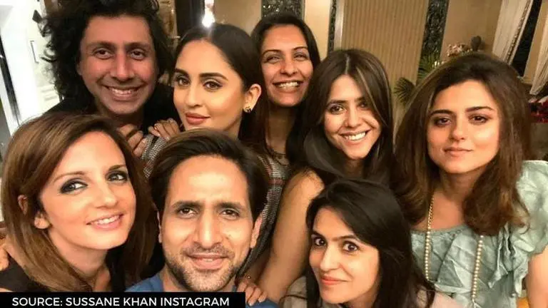 Ekta Kapoor gives sneak-peeks into party with Sussanne, Karishma Tanna & other TV stars Ekta Kapoor