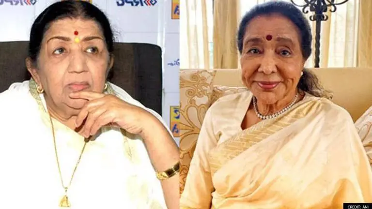 Lata Mangeshkar pens heartwarming note for sister Asha Bhosle on Maharashtra Bhushan award ANI