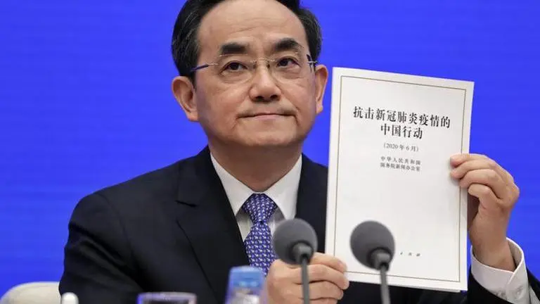 China defends COVID-19 response in new report China defends COVID-19 response in new report