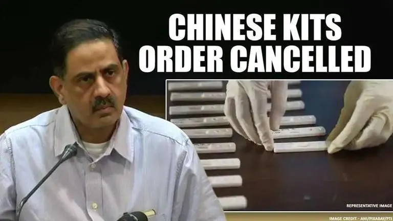 ICMR cancels all 15 lakh anti-body test kits ordered from China after inaccurate results ICMR