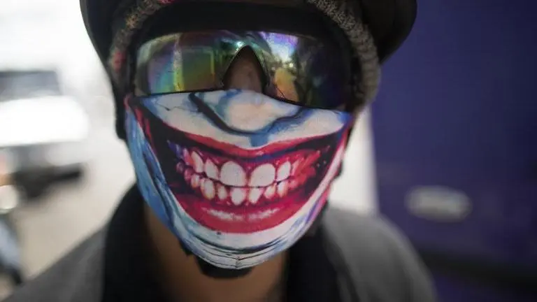 People in Latin America debate the use of face masks