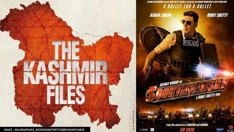 'The Kashmir Files' box office, day 13: Movie beats 'Sooryavanshi' to establish record The Kashmir Files, sooryavanshi, anupam kher, akshay kumar, the kashmir files poster