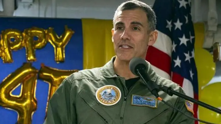 Carrier sidelined by coronavirus heads back to sea this week