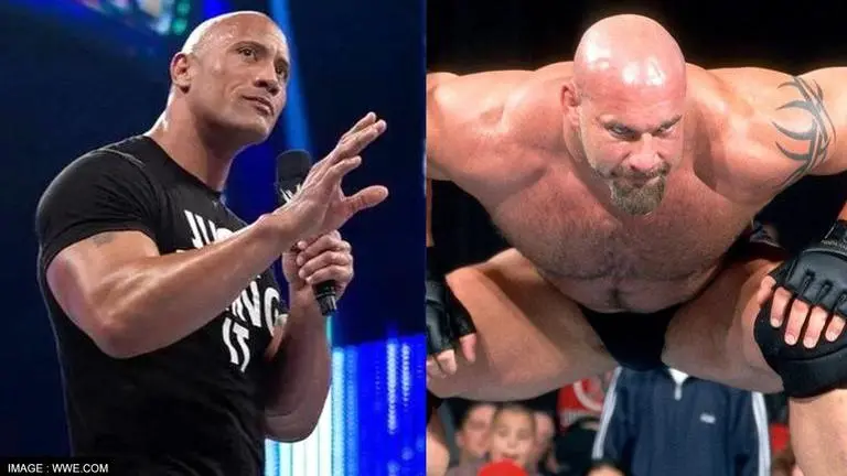 The Rock reveals details of intense backstage meeting with Goldberg; 'I ain’t Hulk Hogan' The Rock and Goldberg