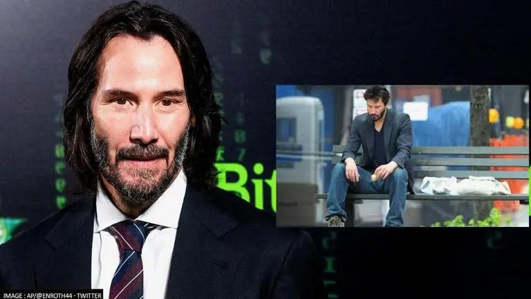Keanu Reeves decodes story behind 'Sad Keanu' viral meme, reveals truth after 11 years Keanu Reeves, Keanu Reeves sad face meme, Keanu Reeves memes, The Matrix Ressurections