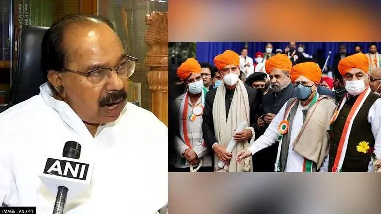 Veerappa Moily ‘dissociates’ himself from G23; avers 'there cannot be a parallel Congress' Veerappa Moily