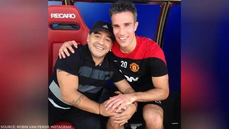 Maradona death: Van Persie recalls Argentine icon kissing his ‘special’ leg when they met maradona death