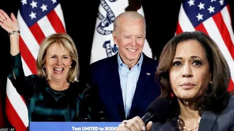 Jill Biden was upset about US President Joe Biden choosing Kamala Harris as VP: Report Jill Biden