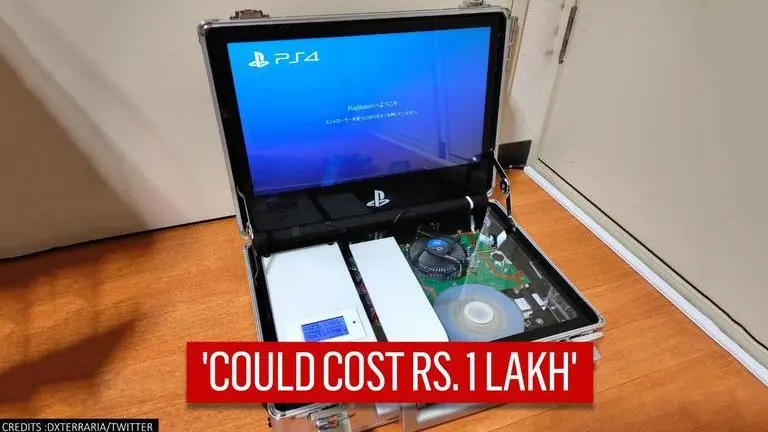 Japanese YouTuber creates portable PlayStation 4, retrofits inside briefcase with screen Japanese
