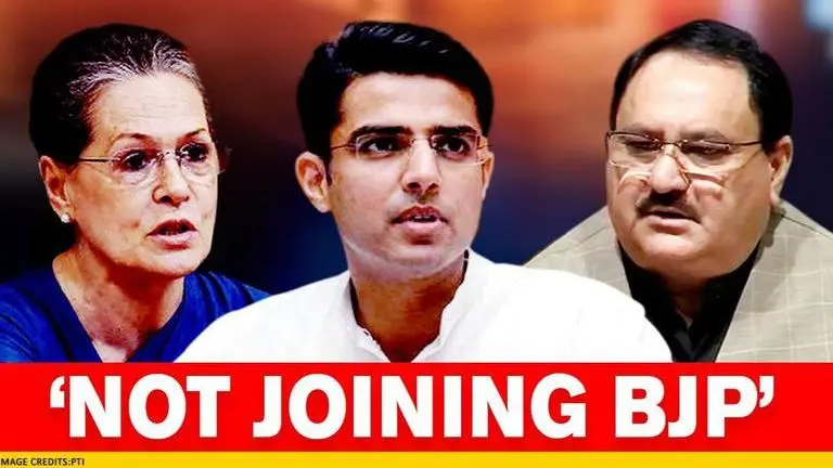 Sachin Pilot says "I'm not joining BJP" amid speculation on Rajasthan CM post negotiations Sachin Pilot