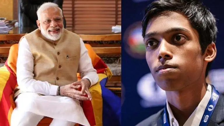 'This is no small feat': PM Modi lavishes praise on R Praggnanandhaa R. Praggnanandhaa