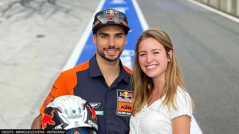 2015 MotoGP Champion Miguel Oliveira marries step sister; announce arrival of first child Miguel Oliveira's wife