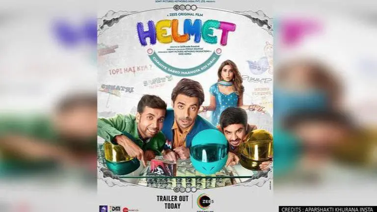 Aparshakti Khurana, Pranutan Bahl, Abhishek Banerjee starrer 'Helmet' gets release date Helmet