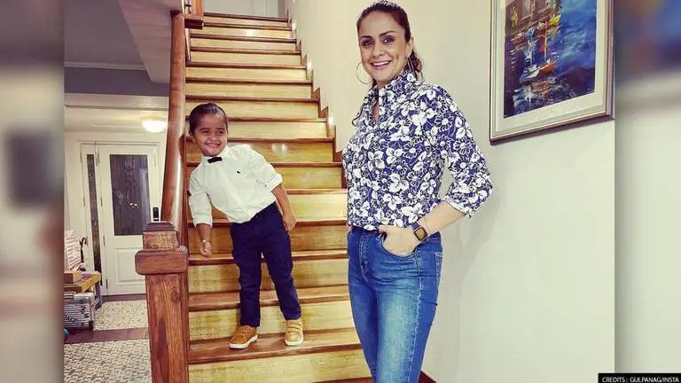 Gul Panag's son Nihal