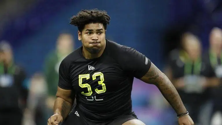 Buccaneers draft lineman to help bolster Brady's protection