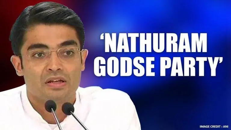 BJP should rename itself as 'Nathuram Godse Party', says Congress over Gandhi remark BJP