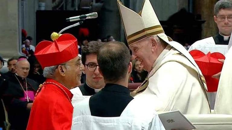 Goa gets cardinal after 465 years, Archbishop Filipe Neri Ferrao ...