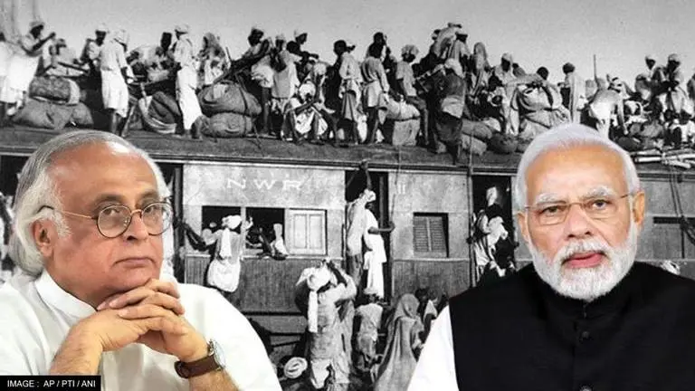Congress questions PM's intent on Partition Horrors Day; 'misusing tragedy to fuel hate' Congress MP Jairam Ramesh, PM Modi