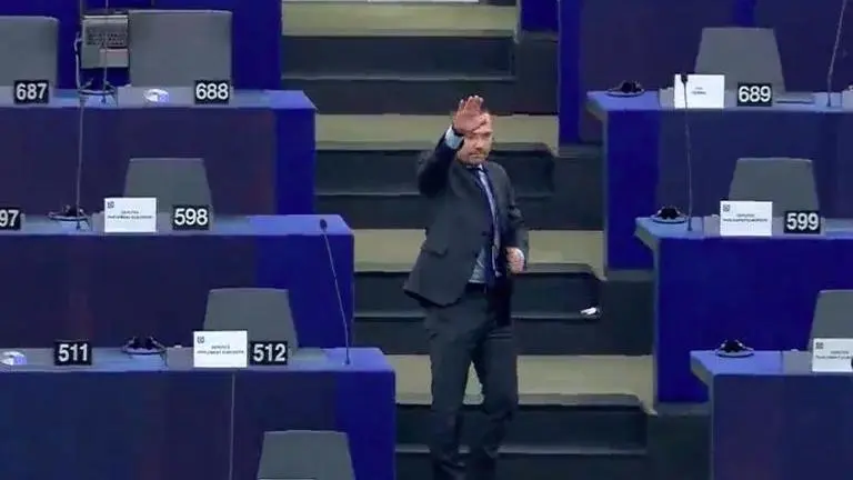 Bulgarian MEP gives Nazi salute in European Parliament, sparks uproar Bulgaria