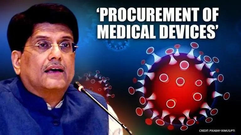 Piyush Goyal simplifies procurement of COVID-19 medical devices; makes inclusion in GeM Piyush Goyal