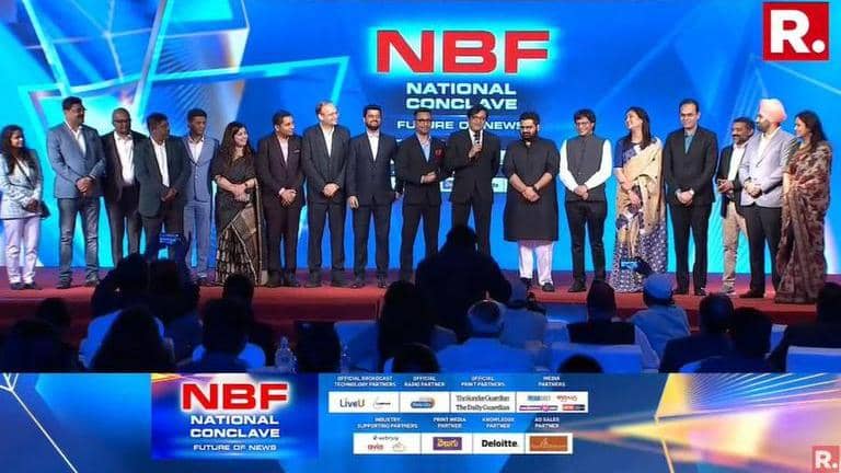 NBF National Conclave: Arnab highlights historic reach as thrilling ...