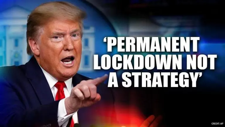 Trump says US won't shut down again despite experts warning about second wave of COVID-19 Trump