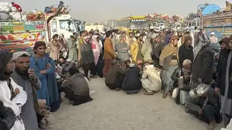 Afghans in Pakistan.