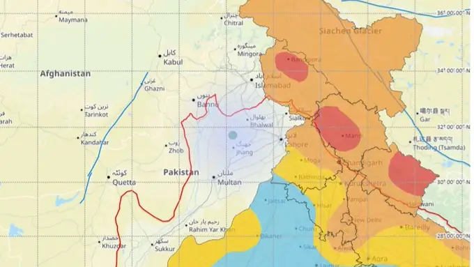 Earthquake now faisalabad