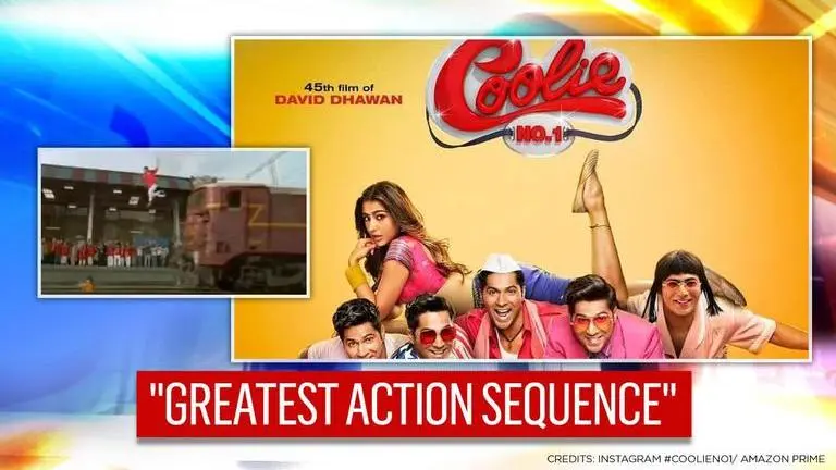 Varun-starrer 'Coolie No 1's logic-defying scene becomes subject of hilarious reactions