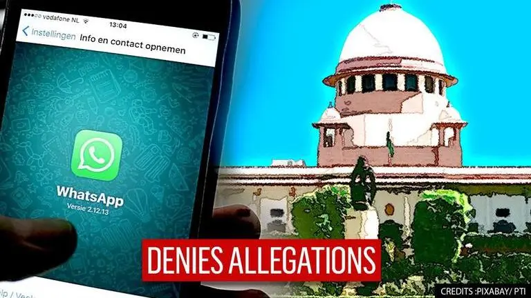 WhatsApp denies in SC allegations of data hacking by spyware Pegasus WhatsApp