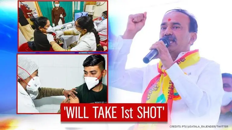 Telangana gears up for Covid inoculation drive; Health minister says, 'will take 1st shot' Covid-19