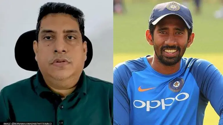 BCCI imposes two-year ban on journalist Boria Majumdar for threatening Wriddhiman Saha Wriddhiman Saha and Boria Majumdar