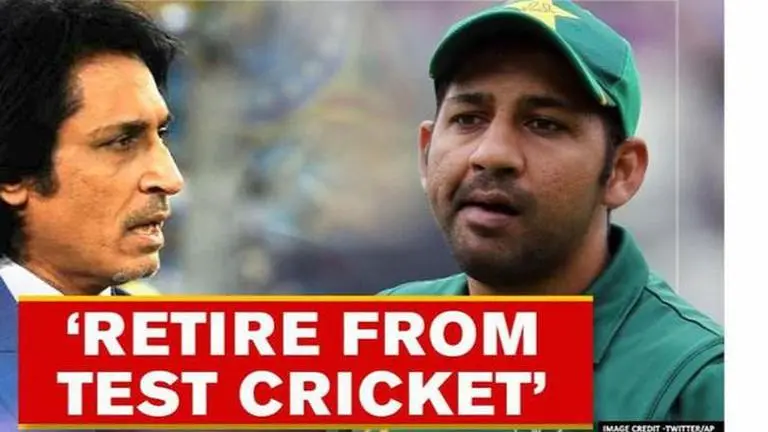 Ramiz Raja urges ex-skipper Sarfaraz Ahmed to retire from the game's longest format Ramiz Raja