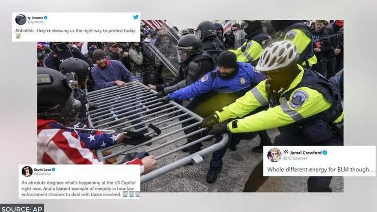 NBA players and coaches shocked, call US Capitol violence 'an absolute disgrace' online NBA