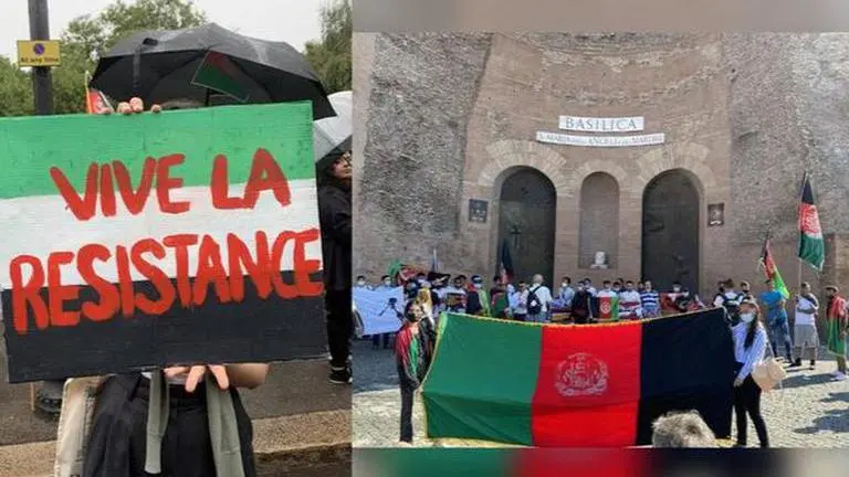 Afghan diaspora hits the streets with rigorous protests against Taliban & Pakistan Afghan diaspora, Taliban, Pakistan