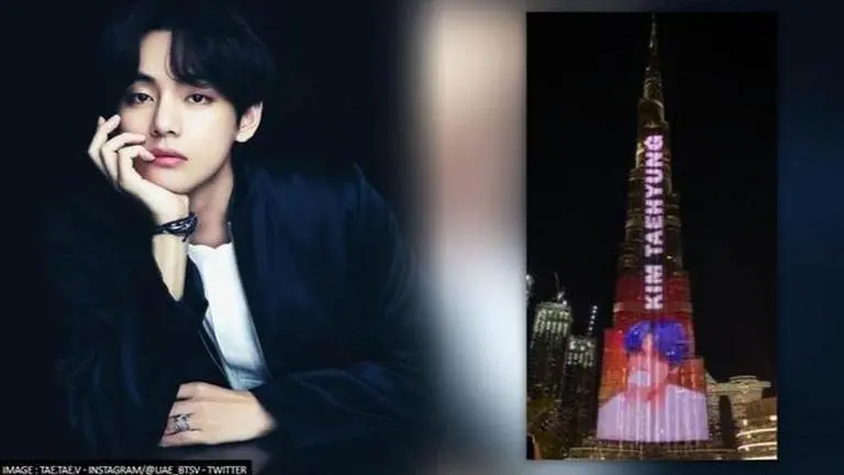 BTS' V birthday: ARMY organises singer's special feature on Burj Khalifa for the 2nd time BTS