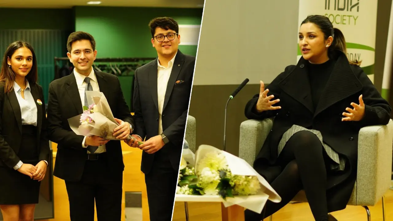 Parineeti Chopra, Raghav Chadha at LSE