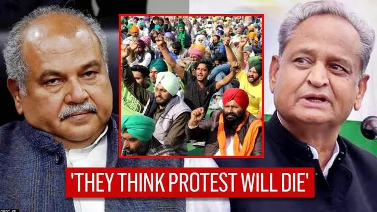 'Centre passing time', says Ashok Gehlot ahead of 7th round of talks over farm laws Ashok Gehlot